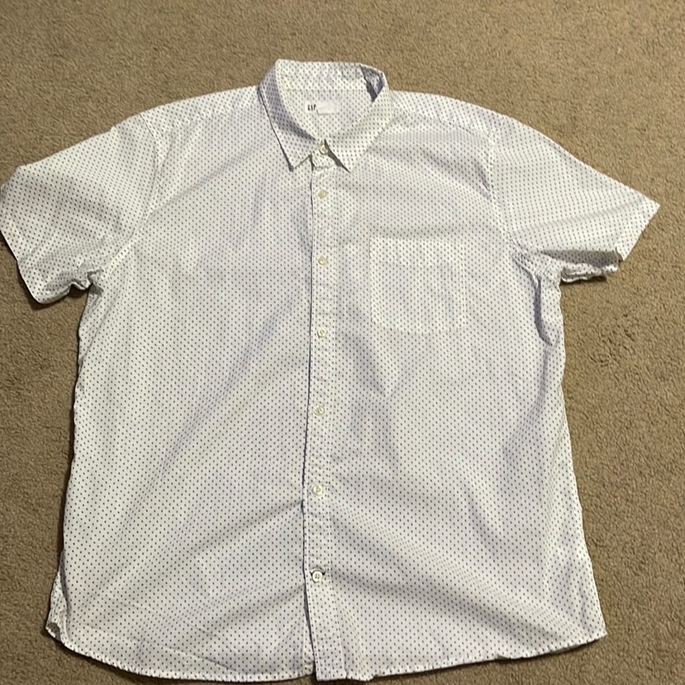 Gap Short Sleeve Button Down